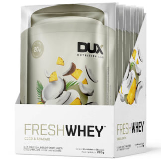 Fresh Whey (10 sachês de 29g) DUX Nutrition Lab Abacaxi e coco